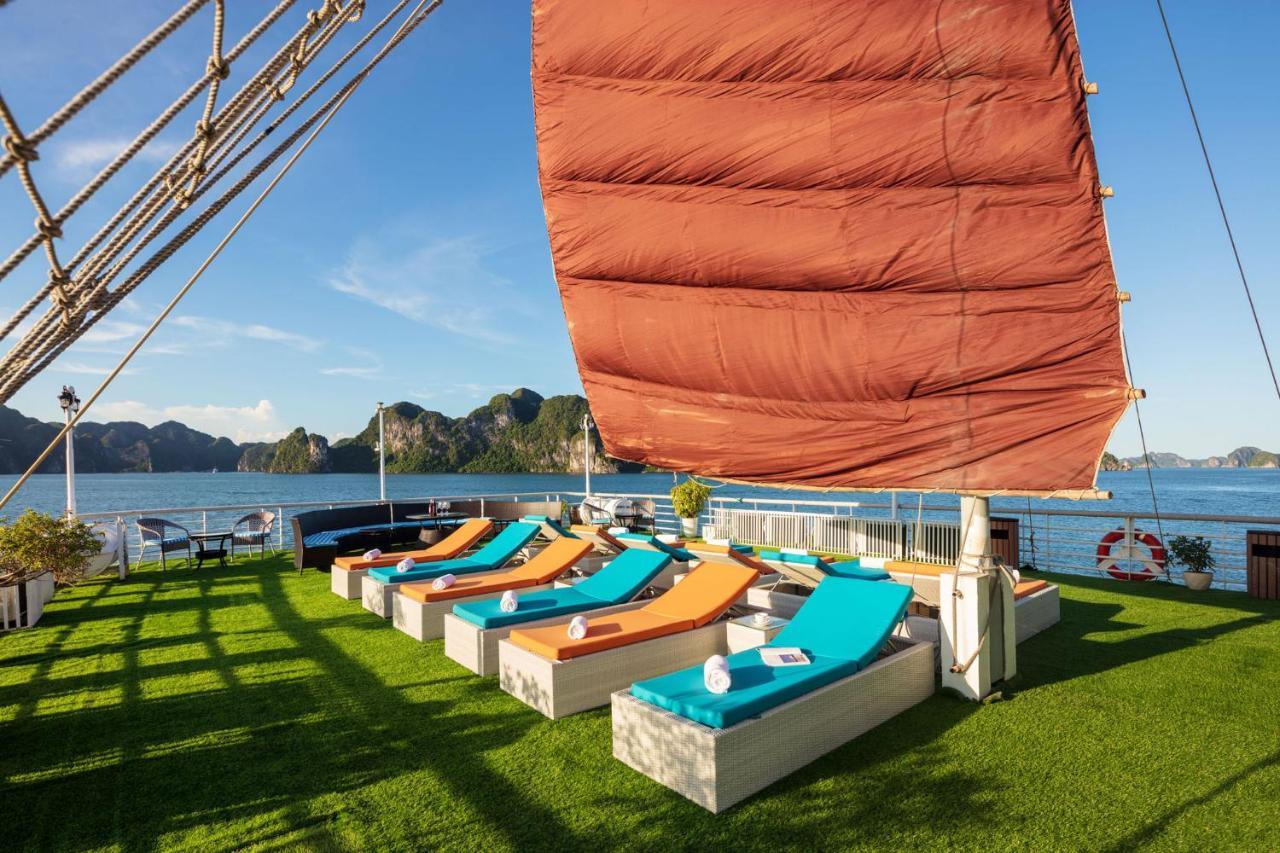 Amanda Luxury Cruise Lan Ha Bay Hotel Ha Long Bagian luar foto