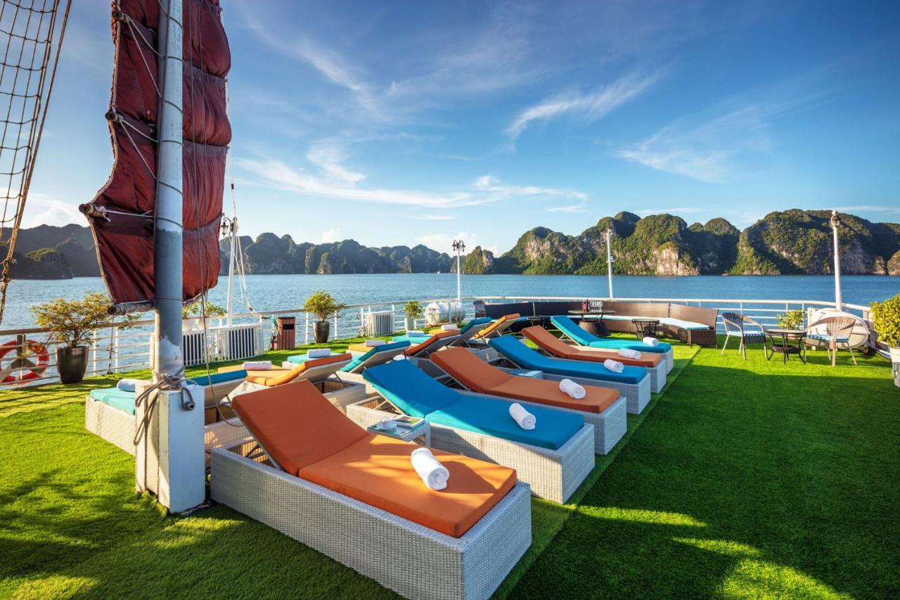 Amanda Luxury Cruise Lan Ha Bay Hotel Ha Long Bagian luar foto