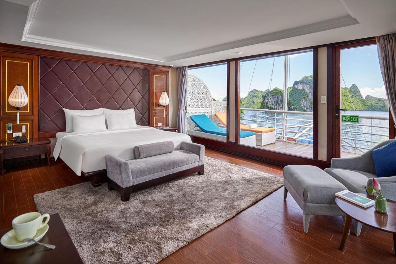 Amanda Luxury Cruise Lan Ha Bay Hotel Ha Long Bagian luar foto
